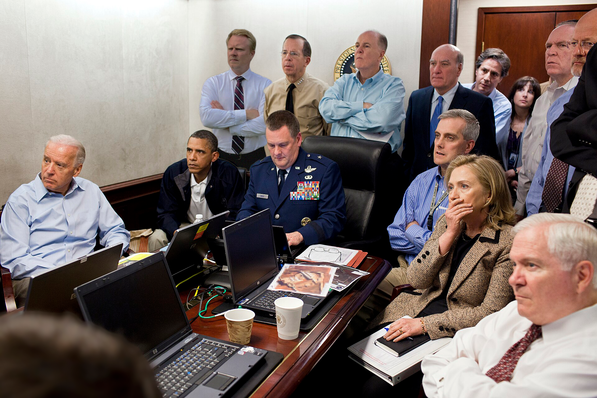 Rune i the Situation Room med Obama