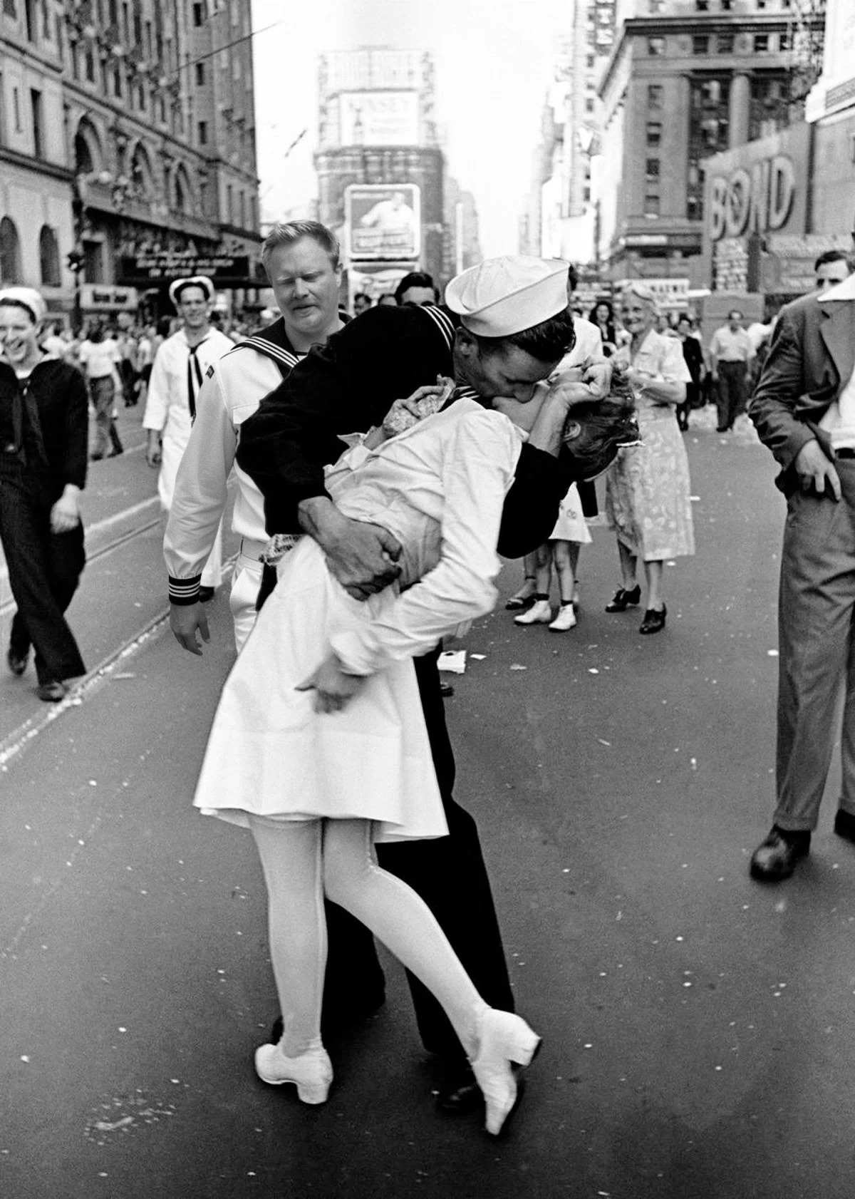 Rune på Times Square
